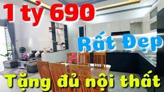 1 tỷ 690 triệu là mua được căn nhà này Full nội thất Bao trọn gói Mới xây rất đẹp giáp TP Tây Ninh