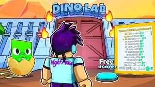 The *SECRET* To Rebirthing in Dino Lab Update! (Pet Sim 99)