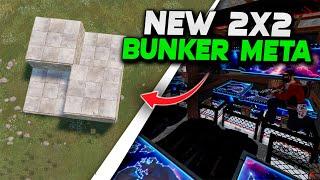 New 2X2 BUNKER META In Rust | Rust Building Tutorial 2025