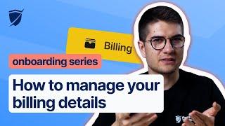 How to manage your billing details on Pentest-Tools.com | Onboarding Series