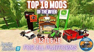 TOP 10 MODS OF THE WEEK - Farming Simulator 22