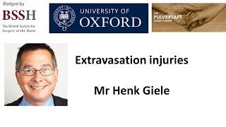 Extravasation injuries by Mr Henk Giele v2