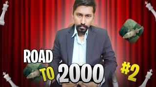 ROAD TO 2000 RATING #2 | ft. @KeyurPandyaa  #chess #gaming