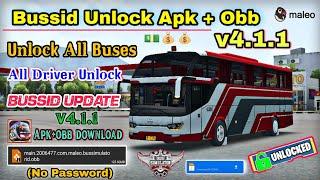 Unlock Apk+Obb Bussid v4.1.1 Update unlimited money  Bus simulator indonesia 4.1.1