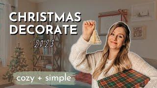 CHRISTMAS INSPIRATION│decorating, breakfast recipe, DIY, putting up our tree, cozy Christmas vlog 