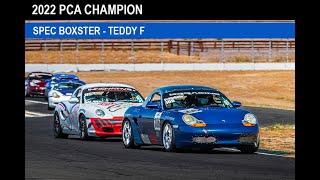 Spec Boxster at Sonoma 2022 Highlights - Lap Record, Race Win