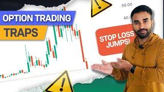 What are Stop-loss jumps? How to enter into trades at the right price? Options Trading for Beginners