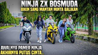 GARA2 NINJA ZX MANTAN BOS MUDA NGAJAK BALIKAN!! AWALNYA DIPAMERIN NINJA ENDINGNYA DIPUTUSIN!!Lihat..