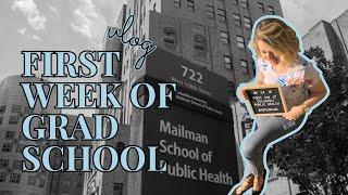 VLOG | First Week of Grad School at Columbia
