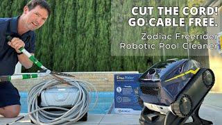 #review Latest in Robotic Pool Cleaner Technology: Zodiac FreeRider