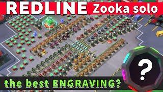 REDLINE a Zooka solo! But how? Is the ENGRAVER too good?  BOOM BEACH gameplay & attack strategy