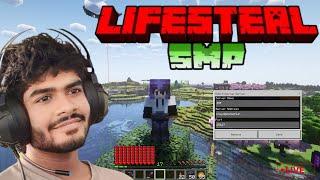 Best Lifesteal Public SMP Live || Minecraft  SMP Cracked 24/7