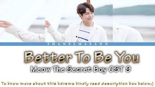 Drew Ryan Scott'Better To Be You' Karaoke (Meow, The Secret Boy OST Part 9)#OstInstrumentals