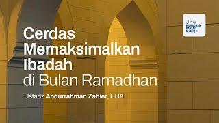 Ramadhan bareng SHAFIQ - Cerdas maksimalkan ibabdah di Bulan Ramadhan