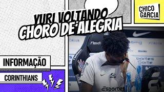 CORINTHIANS: HUGO SOUZA SE EMOCIONA EM COLETIVA E DECLARA SEU AMOR AO TIMÃO. YURI VOLTANDO