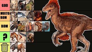 TIER LIST COMPLETA I Os melhores dinossauros/criaturas do ARK Survival Evolved