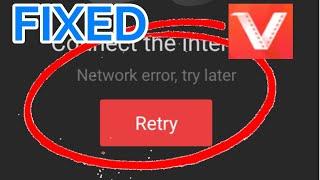 How to Fix Vidmate Network Error Try Later Problem Solved