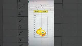 Add Superscript In Excel  | Powerful Excel Trick ‼️ #shorts #exceltricks #shortcuts #tips #bytetech