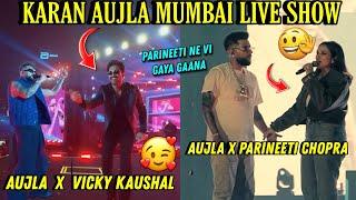 Karan Aujla Mumbai Live Show | Karan Aujla, Parineeti Chopra & Vicky Kaushal In Mumbai Live Show