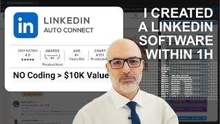 I created a #LINKEDIN Automation Software in 1H with RTILA