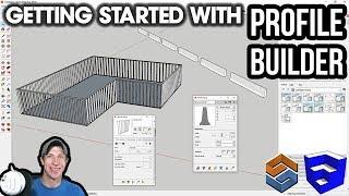 Getting Started with Profile Builder for SketchUp - Creating a Stud Framed Wall!