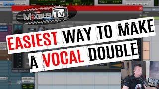 Easiest Most Basic Vocal Doubling Effect [excerpt]