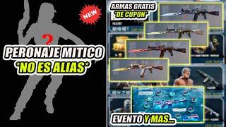 ARMAS ÉPICAS DE CUPÓN - NUEVO PERSONAJE MÍTICO - CAMBIOS Y RECOMPENSAS GRATIS COD MOBILE