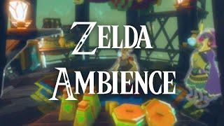 Zelda | Rito Village | Rainy Ambience [10 Hours]