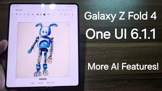 One UI 6.1.1 on Galaxy Z Fold 4 Review!