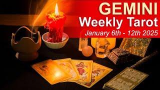 GEMINI WEEKLY TAROT READING "TAKING YOUR LIFE TO THE NEXT LEVEL" January 6th-12th 2025 #weeklytarot