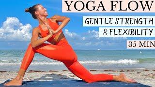 30 min Yoga Flow for Full Body Strength and Flexibility | Beginner Friendly