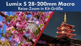 Winziges Reise-Zoom mit 1:2 Makro & Stabilisierung! | Panasonic Lumix S 28-200 mm [Deutsch]