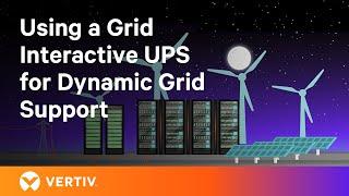 Using a Grid Interactive UPS for Dynamic Grid Support