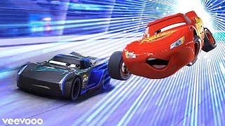 Cars Lightning McQueen Crashes Backwards