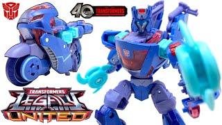 Transformers LEGACY United Deluxe Class Cyberverse Universe CHROMIA REVIEW