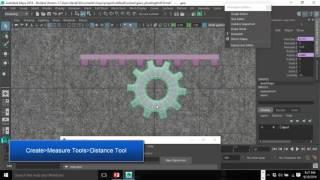 Maya 2016 MEL gear rotating and translating at the correct speed