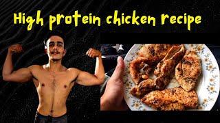 tasty chicken breast  recipe in just 15 mints⌛(bodybuilding)