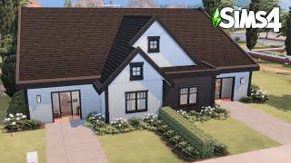 DUPLEX FAMILY HOMES | No CC | Speed Build | The Sims 4