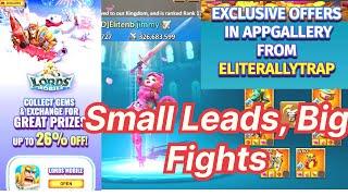 Lords Mobile: Small Leads, Big Fights