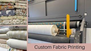 Custom Fabric Printing Is Easy | On Demand Fabric Printing with 2 Day TAT