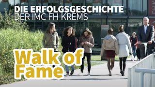 Walk of Fame - Die Erfolgsgeschichte der IMC FH Krems