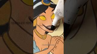 Aladdin was Jasmine's Puppettwisted Disney Pt.2 #shorts #art #creative #disney