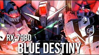 [A mobile suit called Blue Reaper] RX-79BD Blue destiny[ Gundam Commentary]