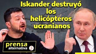 Hicieron polvo los helicópteros enemigos!!!! Rusia hace temblar a Kiev!!