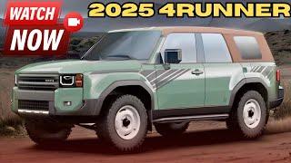 INSANE Update 2025 Toyota 4Runner - Ready to Fight With Wrangler and Bronco!