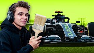 Lando Norris Designs a Quadrant F1 Car! (ft. Tommo)