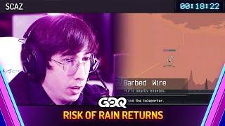 Risk of Rain Returns by Scaz in 18:22 - Awesome Games Done Quick 2024