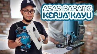 8 barang asas bertukang kayu | Woodworking Basic