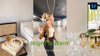 Bright and Warm Lightroom Presets Free Download | Instagram Feed Ideas