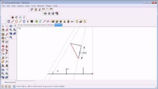 sketchup solving concurrent force problem reactions